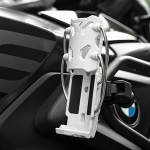 Support universel adaptatif pour <span class=keywords><strong>bouteille</strong></span> d'eau de <span class=keywords><strong>moto</strong></span> - Support antidérapant pour barre de protection pour motos et vélos électriques - Product Image 4