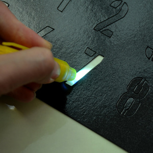 Tableau de dessin lumineux pour enfants, bloc-notes fluorescent pour écrire et dessiner, jouet - Product Image 5