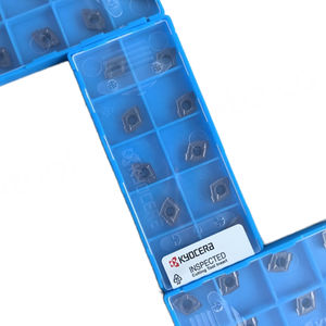 เม็ดมีดทังสเตนคาร์ไบด์ ZCMT080304SP PR1225 รูปทรงสี่เหลี่ยมผืนผ้า ผลิตตามแบบ OEM สำหรับเครื่องกลึง CNC ของ Kyocera - Product Image 1