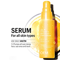 Sérum Visage OEM 20% Vitamine C, Vitamine E et Acide Hyaluronique – Éclaircissant, Anti-Taches, Unifiant le Teint, Anti-Âge – 30ml/100ml
