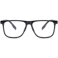 Elan Optical 1706 Monture de lunettes rectangulaire classique de haute qualité pour hommes, style professionnel, monture intégrale en TR90, livraison rapide