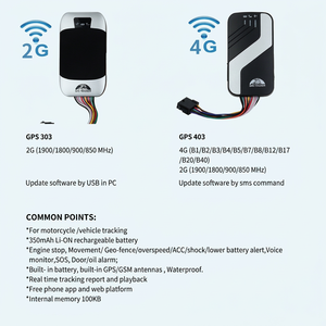Traceur GPS pour voiture et moto facile à installer, avec batterie intégrée, GSM/LBS 2G, surveillance à distance, historique de suivi et stockage - Product Image 1