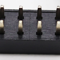 Échantillons gratuits Double rangée droite 2.54mm pas femelle broche en-tête Y Type U Type prise Smt Type 02 ~ 40 broches connecteur PCB