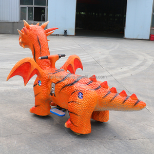 Scooter Dragón Mecánico Eléctrico Motorizado con Control Remoto y Carga, para Negocios de <span class=keywords><strong>Alquiler</strong></span> en Centros Comerciales y Plazas al Aire Libre - Product Image 5