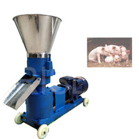 Machine à granulés Moulin à granulés en acier inoxydable 220V/380V Granulateur d'alimentation pour chevaux et bovins et moutons