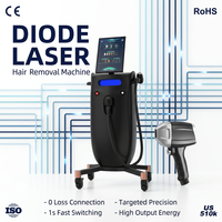 BOSLASER Alat Penghilang Bulu Laser Jerman 800W Diode Laser dengan OS Cerdas dan Layar Sentuh 15,6 inci untuk Klinik
