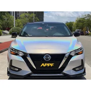 Vehicle Vinyl Wrap Color Change Film Tpu Ppf Car Paint Protection Film Anti-Scratch Tpu Colorful Laser White For Car Body