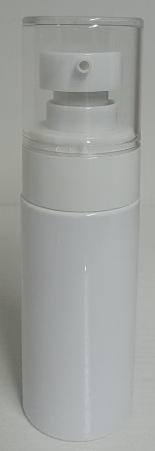 ขวดปั๊มโลชั่นสีขาว