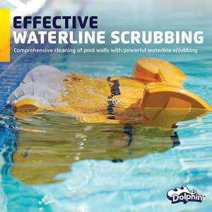 Robot <span class=keywords><strong>Limpiafondos</strong></span> Automático Inteligente para Piscinas Herramienta Eficiente de Limpieza <span class=keywords><strong>Dolphin</strong></span> WAVE 100 - Product Image 3