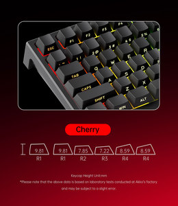 Akko TAC75 HE Magnetic <b>Keyboard</b> Black & White 75% Fast Trigger <b>Keyboard</b> 8k Poll Rate <b>Wired</b> <b>Keyboard</b> - Product Image 4