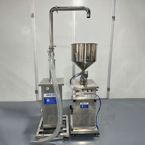 Machine de chauffage verticale semi-automatique CYJX à haute viscosité pour bouteilles de boisson d'huile de crème de shampooing cosmétique 99.8% de précision - Product Image 2