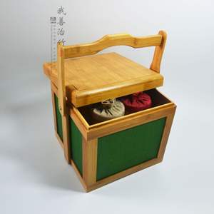 Vente directe d'usine, boîte d'emballage en bambou traditionnelle, écologique, faite à la main, pour cadeaux, thé, nourriture et artisanat - personnalisable - Product Image 3