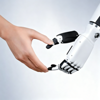 Hirobot A2CA-RH5DG2 DOF 13 Brazo Robótico con Motor PLC Servoeléctrico para Construcción de Robots Biónicos Humanoides IP54