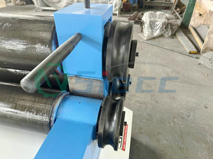 Machine <span class=keywords><strong>de</strong></span> pliage automatique <span class=keywords><strong>de</strong></span> tôles en acier inoxydable et en aluminium <span class=keywords><strong>de</strong></span> <span class=keywords><strong>3</strong></span> <span class=keywords><strong>rouleaux</strong></span> <span class=keywords><strong>de</strong></span> 4 mm et 6 mm d'épaisseur avec formage des extrémités, haute productivité - Product Image 6