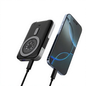 พาวเวอร์แบงค์แม่เหล็ก 22.5W ความจุ 10000mAh เครื่องชาร์จพกพาขนาดเล็ก พร้อมหน้าจอ LED สำหรับกิจกรรมกลางแจ้ง - Product Image 4