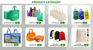 ถุงช้อปปิ้งแบบพกพา รีไซเคิลได้ หนาพิเศษ สีเขียว ผลิตจากผ้า PP ทอแบบอัลตราโซนิก เป็นมิตรต่อสิ่งแวดล้อม เหมาะสำหรับร้านบูติกและร้านขายของชำ - Product Image 4