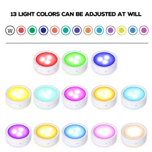 Howlighting New Cabinet Light Remote Control AAA Battery Wardrobe Atmosphere Lamp Small Night Light