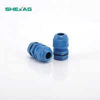 Passe-câbles en plastique nylon PA66 Ex E IIC certifiés EAC, IP68, RoHS, anti-corrosion robuste, étanches, à joint simple, vente en gros
