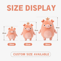 Boneka Babi Kentang Manis Lucu, Mainan Plush, Desain Boneka Babi Kecil Kustom, Dekorasi, MOQ Rendah, Layanan OEM ODM, Sampel, Sumber Langsung