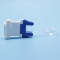 Cat5e atau Cat.6 UTP RJ45 Australia Clipsal tipe Keystone Jack