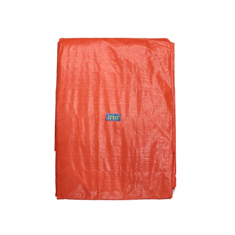 Waterproof Orange Blue Polyethylene Tarp/ PE Tarpaulin for Truck Cover& Boat