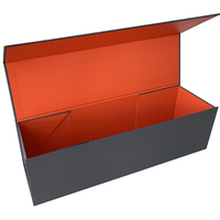 Boîtes d'emballage rigides de luxe avec inserts personnalisés de protection pour articles fragiles tels que les bouteilles de vin rouge et les cadeaux en cristal