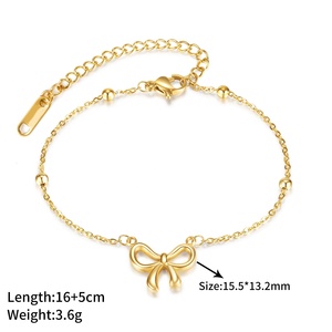 Wholesale the Latest Popular Fashion Cute Hollow-out Bow Pendant <b>Necklace</b> Vintage Female Jewelry Set for Gift Party Wedding - Product Image 6