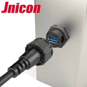 Thâm Quyến Dữ Liệu Kết Nối Không Thấm Nước USB Nối M19 Bảng Điều Chỉnh Gắn Kết IP68 - Product Image 5