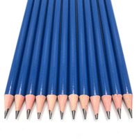 Vente directe du fabricant, crayon promotionnel standard Shengyada écologique en bois noir bleu HB, aiguisé, avec impression UV