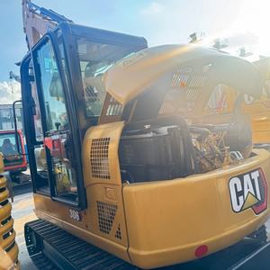 Excavatrice Cat 306 de bonne qualité, Caterpillar d'occasion, mini-excavatrice CAT306E, excavatrice sur chenilles de 6 tonnes, CAT306e2, excavatrice d'occasion à vendre - Product Image 3