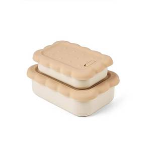Customized High-Capacity Grade Silicone Bento <b>Lunch</b> BPA Free Food Spotted Storage <b>Box</b> With Lid - Product Image 4
