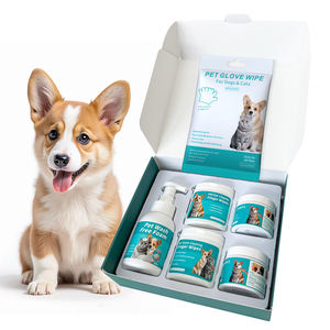 Kit de Soin Complet En Gros pour Animaux de Compagnie : Lingettes Nettoyantes Naturelles et Sûres pour Dents, Oreilles, Yeux de Chiens et Chats - Product Image 2