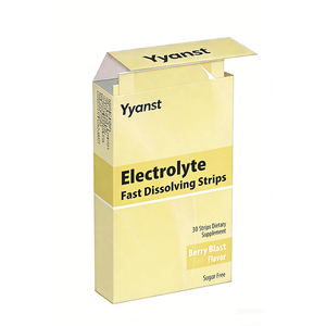 Suplementos Deportivos para Adultos OEM/ODM, Tiras Orales de Electrolitos Sin Azúcar, Absorción Rápida, Gestión de Energía, Apoyo Inmunológico - Product Image 1