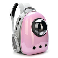 Mochila Transportadora de Mascotas Transparente Premium con Tela Transpirable para Perros y Gatos - Multiusos para Exteriores y Uso Diario