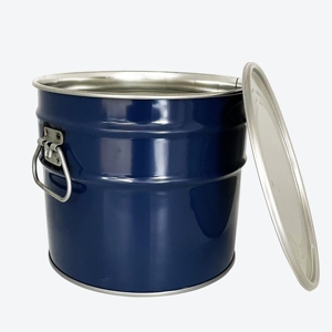 Seau en métal de haute qualité de 10 L pour peinture, avec des caractéristiques anti-rouille et anti-fuite, options d'impression personnalisées CMYK/Pantone - Product Image 3