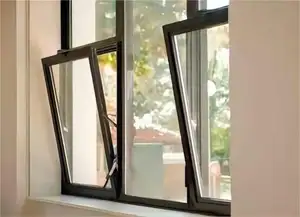 Wholesale Philippines Glass Window Tilt And Turn Vinyl Window Upvc Tilt And Turn Window