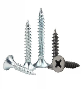 Tornillos para paneles <span class=keywords><strong>de</strong></span> yeso <span class=keywords><strong>de</strong></span> acero al carbono 3,5x25mm Grado 8 Phillips <span class=keywords><strong>Drive</strong></span> Zinc plateado para aplicaciones <span class=keywords><strong>de</strong></span> servicio pesado - Product Image 2