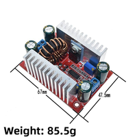 Convertisseur élévateur de tension JYS DC 400W 15A, module d'alimentation à courant constant, pilote LED