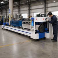 Leadhan Laser Baru Presisi Tinggi 3-Axis CNC AI Otomatis Digital Multifungsi Garansi 3 Tahun Pendingin Air Cypcut Fiber Metal