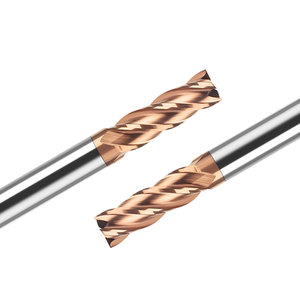 JinChuan 55 Degree 4 Flutes Tungsten Steel <strong>End</strong> <strong>Mill</strong> Extra Long High Hardness Coated Helical <strong>Flat</strong> Bottom CNC Tool for Steel - Product Image 5
