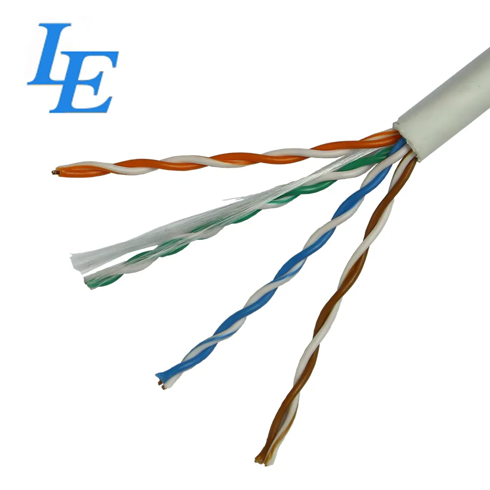 Hot Selling Lan Cable Cat 5e 6 UTP Network Cable Indoor 305 Meter 4 Pair Telecommunication Cable