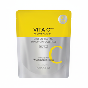 MISSHA VITA C Plus Tone-Up Ampoule Pad Recarga 210g 1ea Spot C Mop - Product Image 1