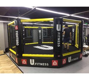 FightBro <strong>Octagon</strong> Hexagon MMA Cage Supplying to UFCgym &amp; CIMMAF MMA <strong>Octagon</strong> - Product Image 1