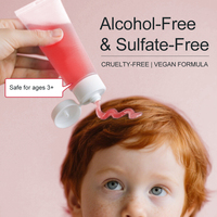 Gel coiffant personnalisé pour enfants ; Gel capillaire adapté aux cheveux bouclés, offrant une tenue forte et un contrôle des bords