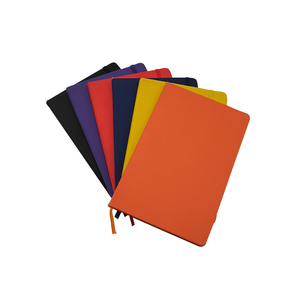 In Stock Custom Color PU Hardcover <b>Notebook</b> Sewing Binding 80 Pages <b>Lined</b> for Daily Journaling Personalized Style Custom Logo - Product Image 1