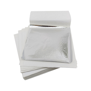 Láminas <span class=keywords><strong>de</strong></span> <span class=keywords><strong>Aluminio</strong></span> Plateado <span class=keywords><strong>de</strong></span> 9x9cm para Manualidades con Slime, Decoración <span class=keywords><strong>de</strong></span> Muebles, Pintura, Arte, 100 Piezas - Product Image 2