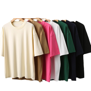 เสื้อยืดคอกลมโอเวอร์ไซส์ผ้าคอตตอน 100% หนัก 230 กรัม พิมพ์ลายสกรีน  แบบเรียบง่าย สไตล์ลำลอง  สำหรับทุกเพศ - Product Image 1