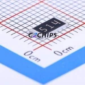 Résistance CMS RTT25514JTE 2512 (Type : Film Épais) (Résistance : 510 kOhm Précision : 5%) - Product Image 1