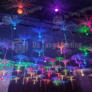 Lampe méduse à changement de couleur pour extérieur, idéale pour les festivals, les parcs, les places et la décoration de paysages marins - Product Image 6