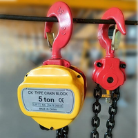 Palans à chaîne manuels robustes de 3 tonnes pour levage industriel